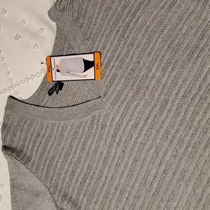 XXL cozy gray Hilary Radley long sleeve top. Never worn